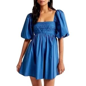 Abercrombie Emerson poplin mini dress